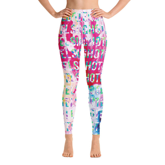 City Fit Yoga Leggings, front view.